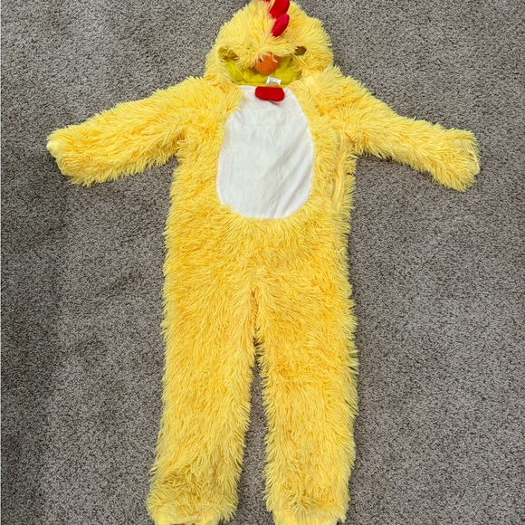 Other - Yellow Fuzzy Chicken Costume Toddler